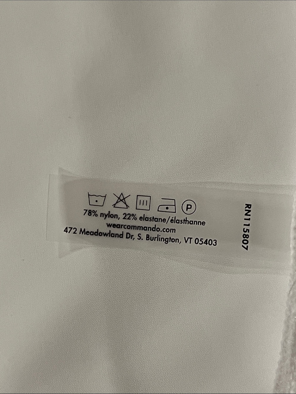 NWT Commando “Type A” Classic Button Down Bodysuit in White - Picture 7 of 10